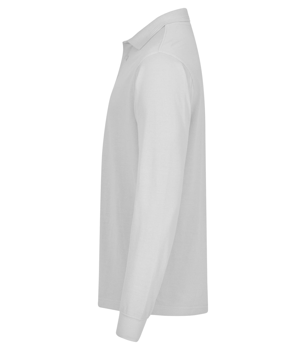 Clique Manhattan L/S – Hvit – venstre side
