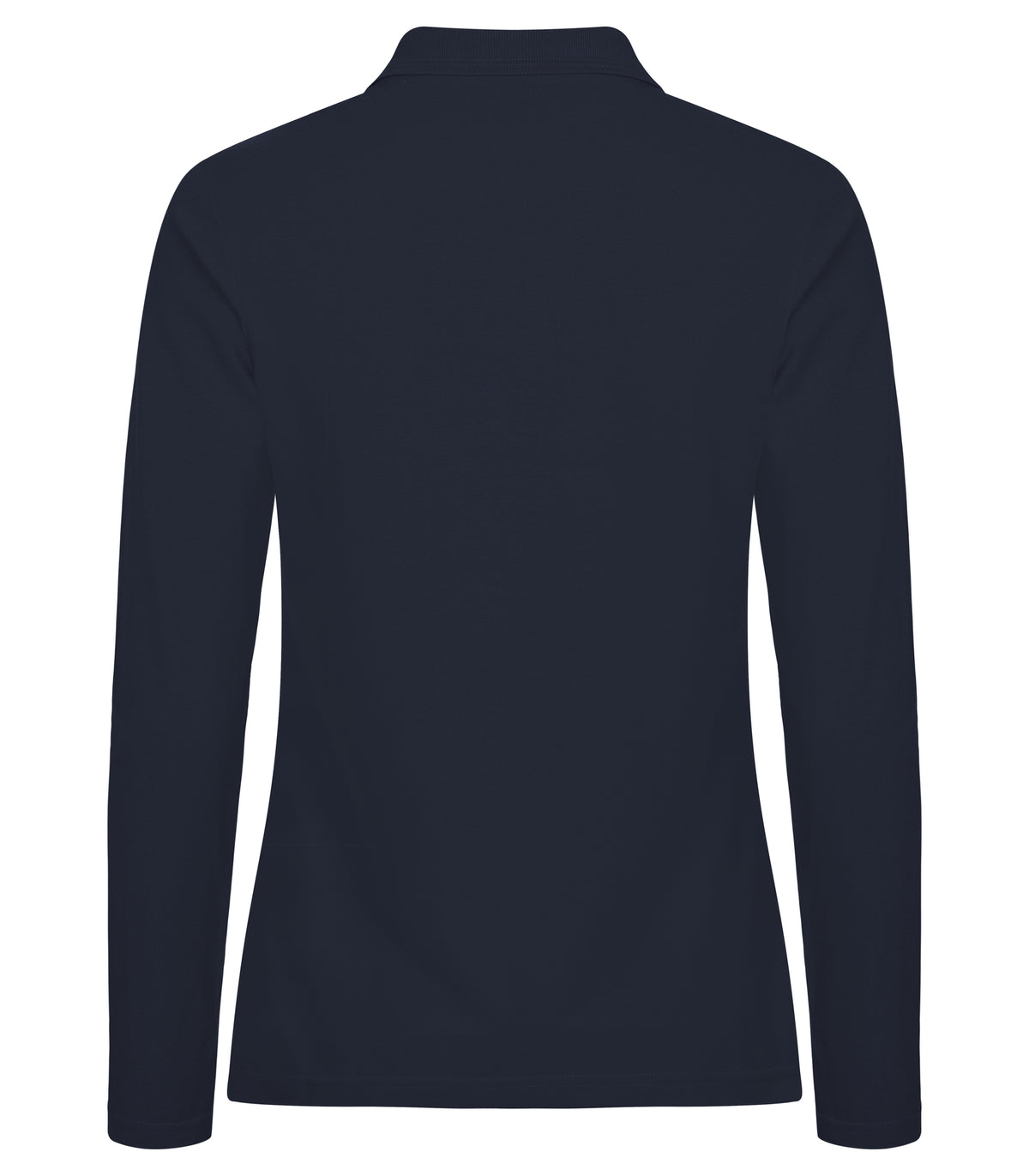 Clique Manhattan L/S – dame – Mørk marineblå – bakside