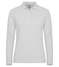 Clique Manhattan L/S – dame – Hvit – forside