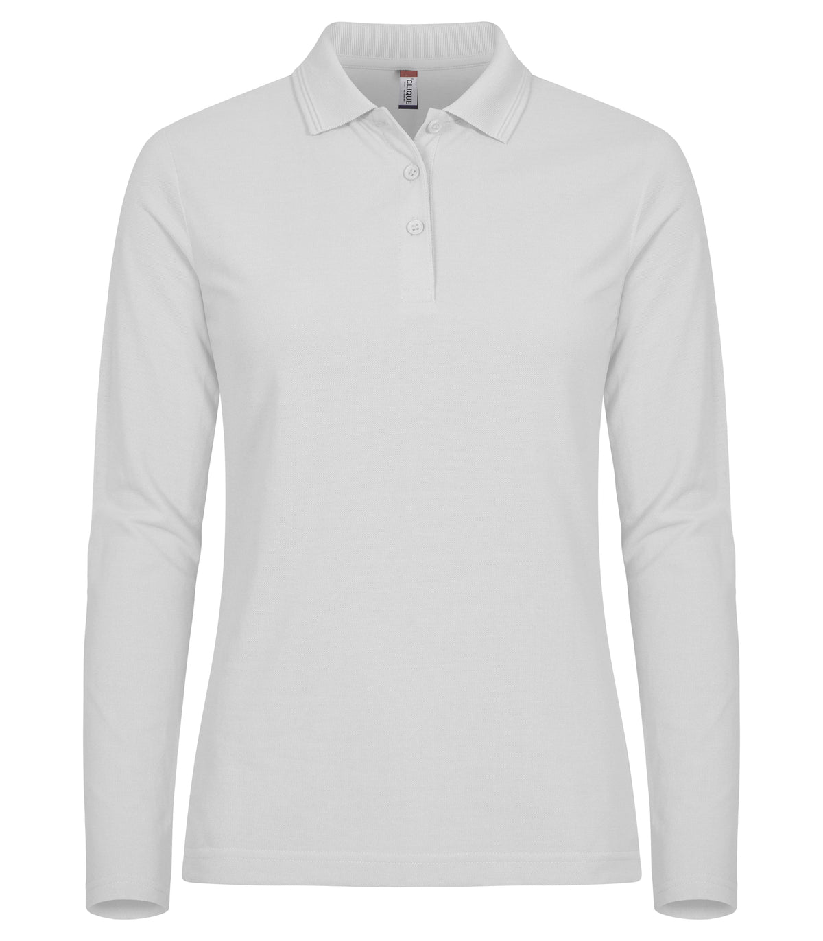 Clique Manhattan L/S – dame – Hvit – forside