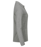 Clique Manhattan L/S – dame – Gråmelert – høyre side