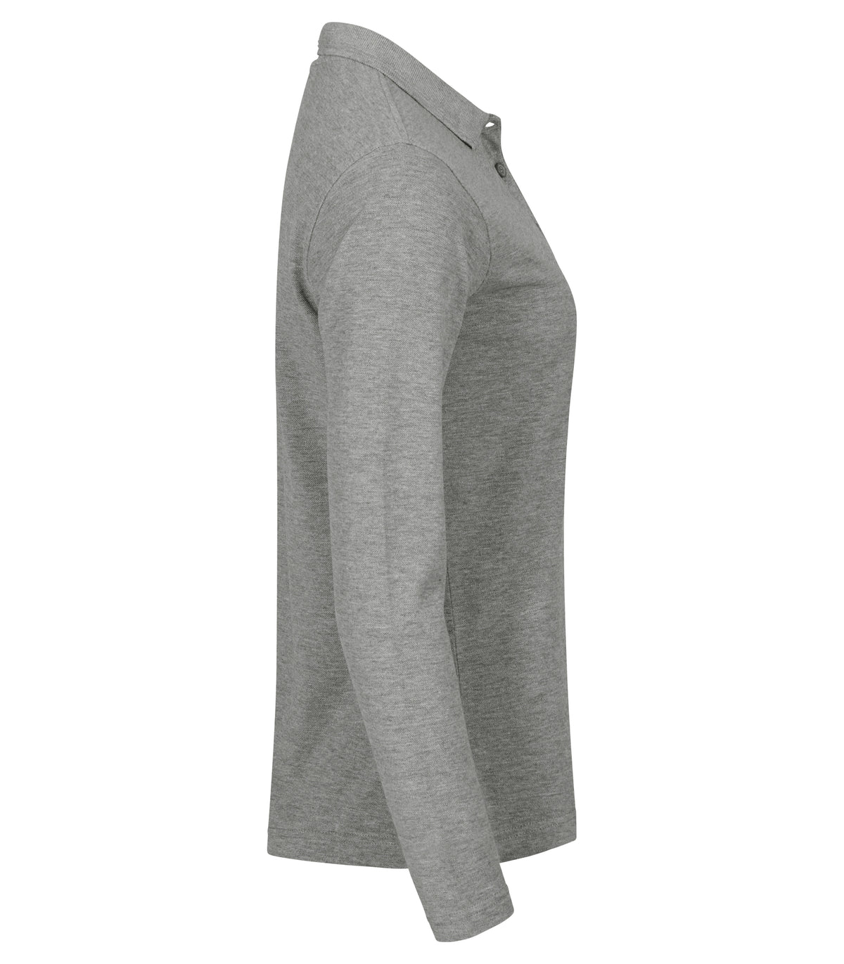 Clique Manhattan L/S – dame – Gråmelert – høyre side