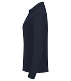 Clique Manhattan L/S – dame – Mørk marineblå – venstre side