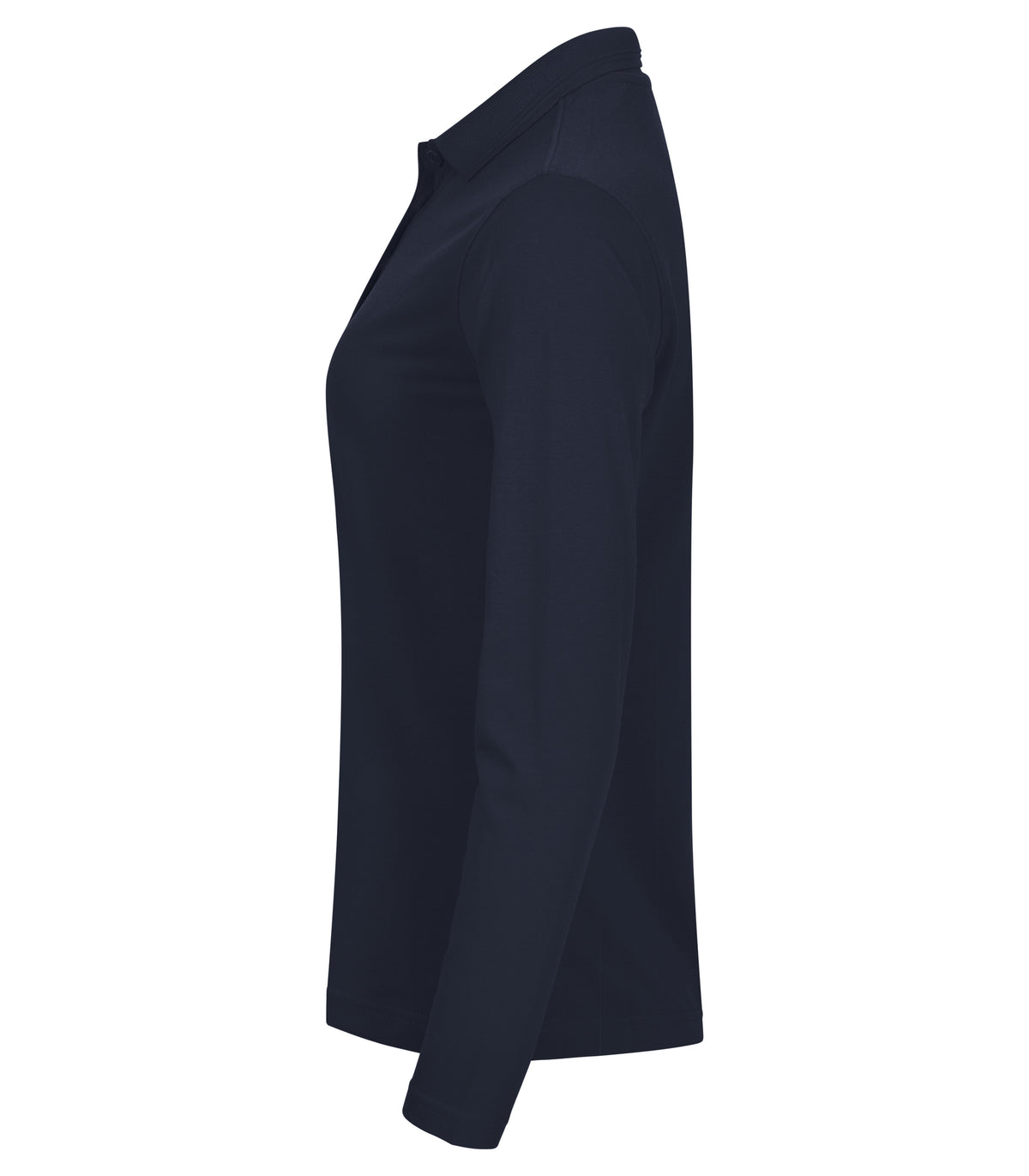 Clique Manhattan L/S – dame – Mørk marineblå – venstre side