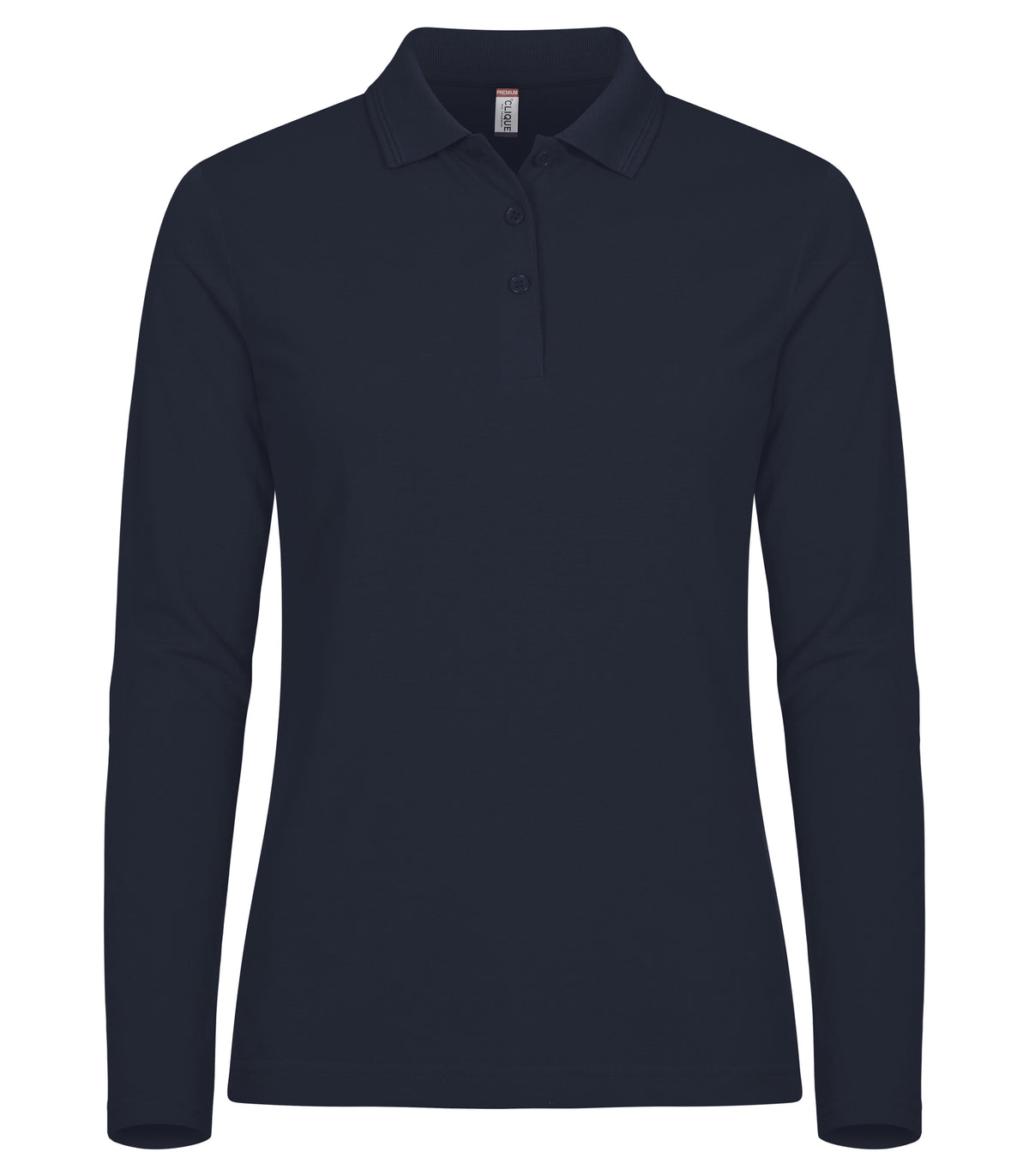 Clique Manhattan L/S – dame – Mørk marineblå – forside