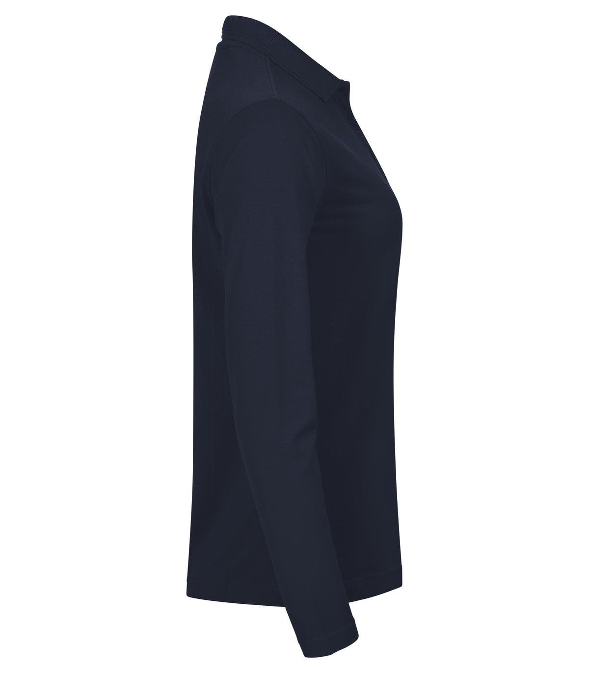 Clique Manhattan L/S – dame – Mørk marineblå – høyre side