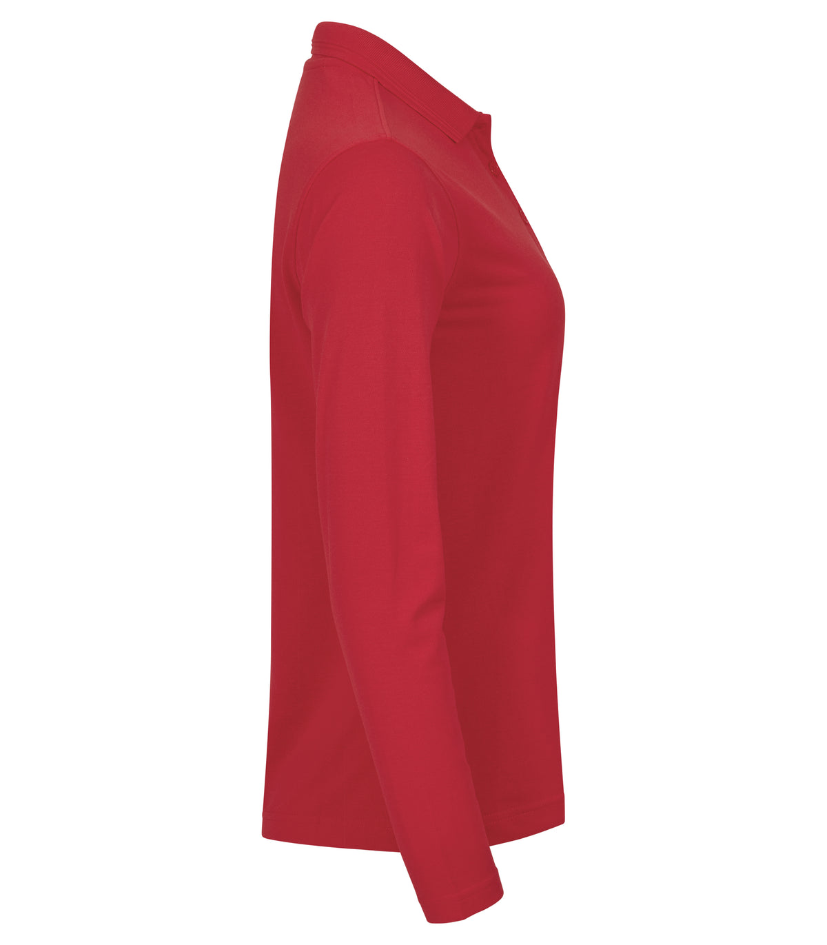 Clique Manhattan L/S – dame – Rød – høyre side