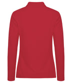 Clique Manhattan L/S – dame – Rød – bakside