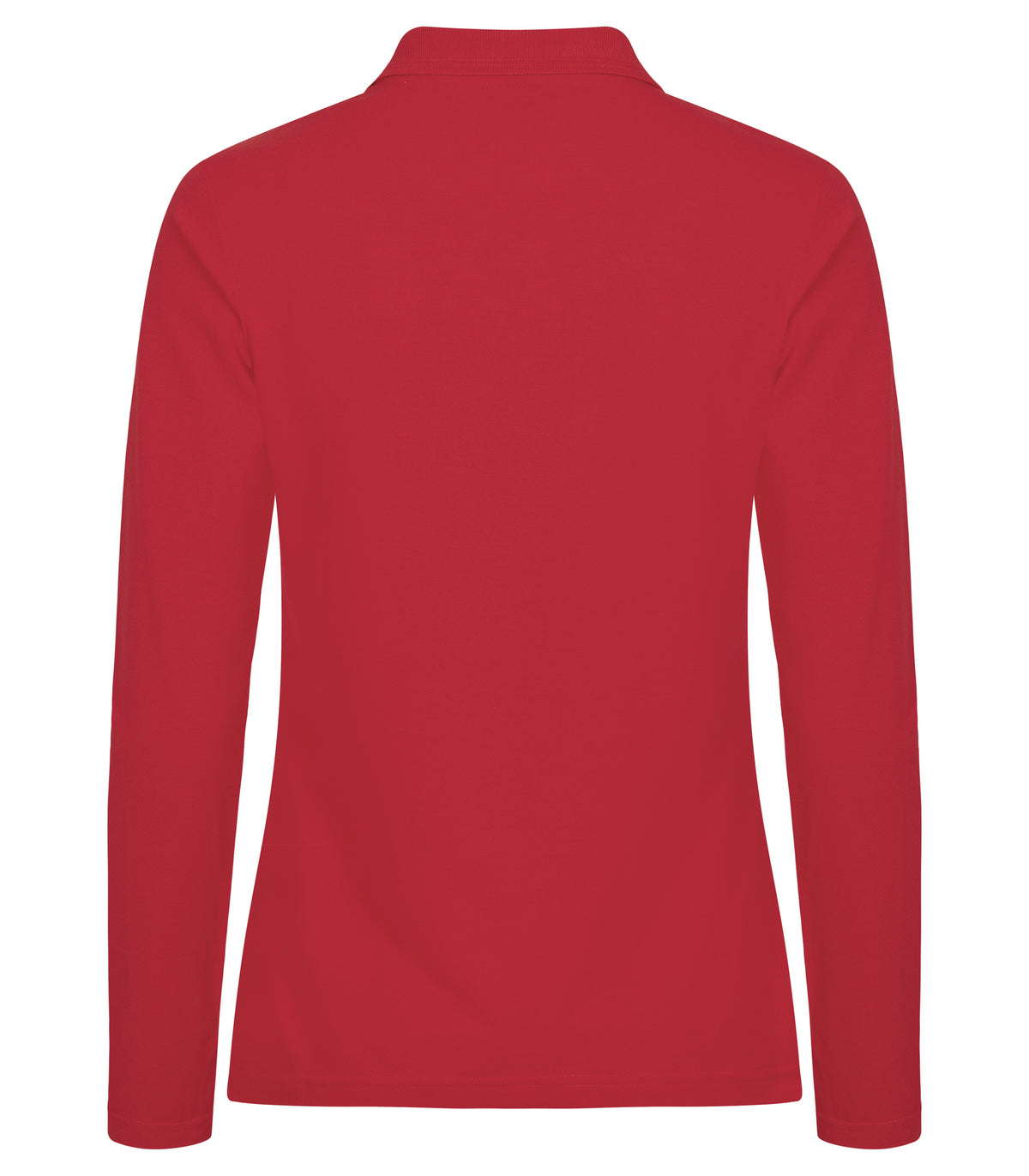 Clique Manhattan L/S – dame – Rød – bakside