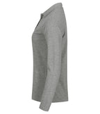 Clique Manhattan L/S – dame – Gråmelert – venstre side