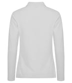 Clique Manhattan L/S – dame – Hvit – bakside
