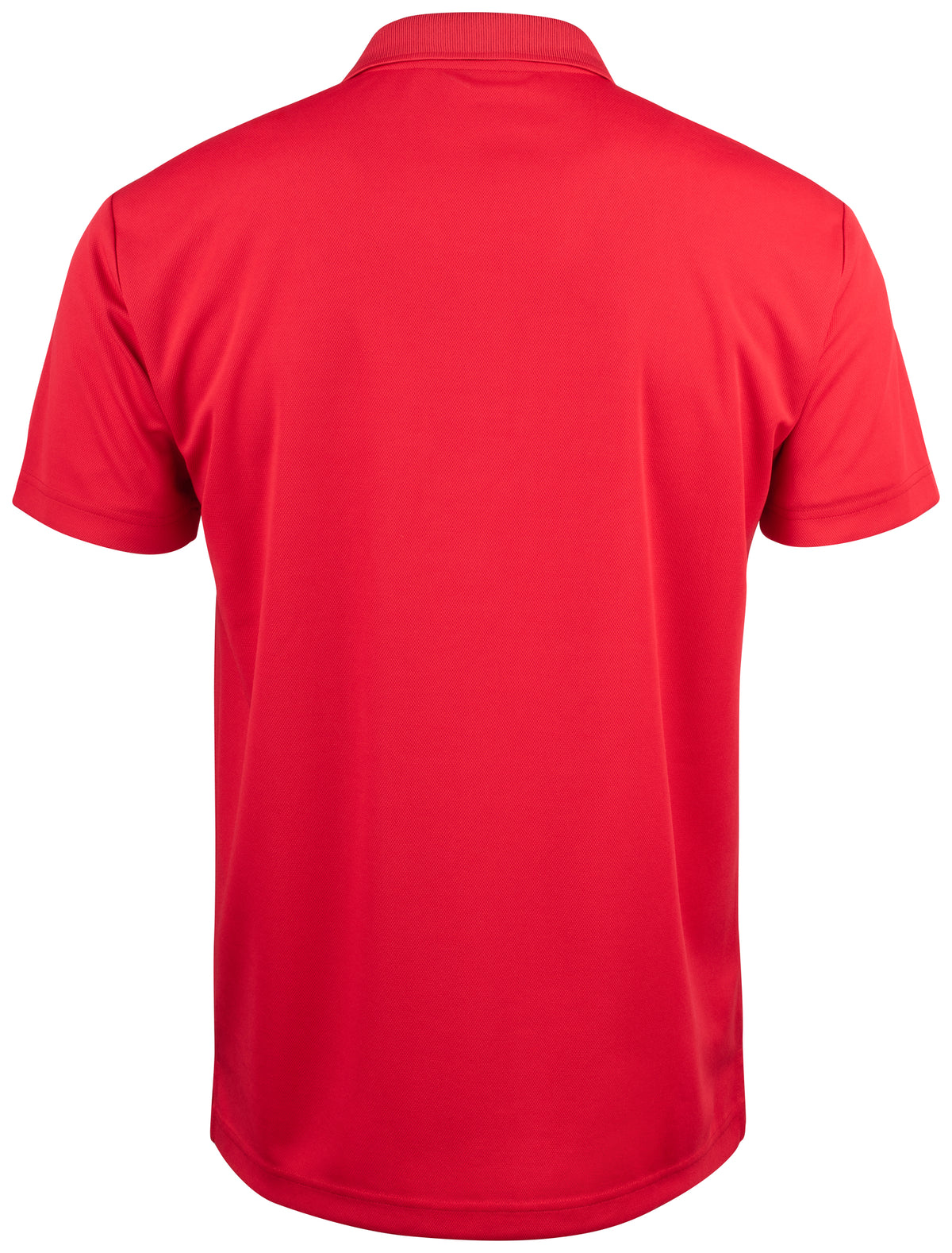 Clique Basic Active Polo – Rød – bakside