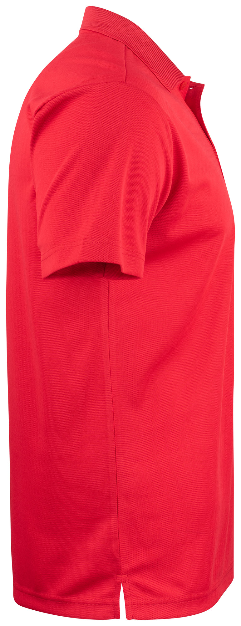 Clique Basic Active Polo – Rød – venstre side