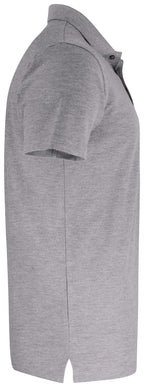 Clique Basic Polo Pocket – Gråmelert – høyre side