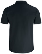 Clique Basic Polo Pocket – Svart – bakside