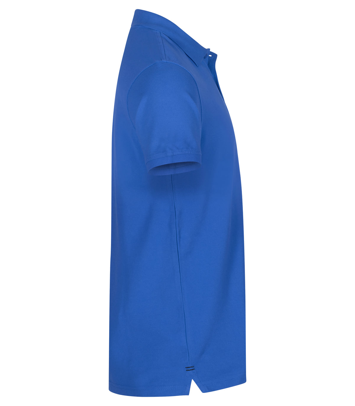 Clique Heavy Premium Polo – Kongeblå – høyre side