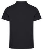 Clique Heavy Premium Polo – Svart – bakside