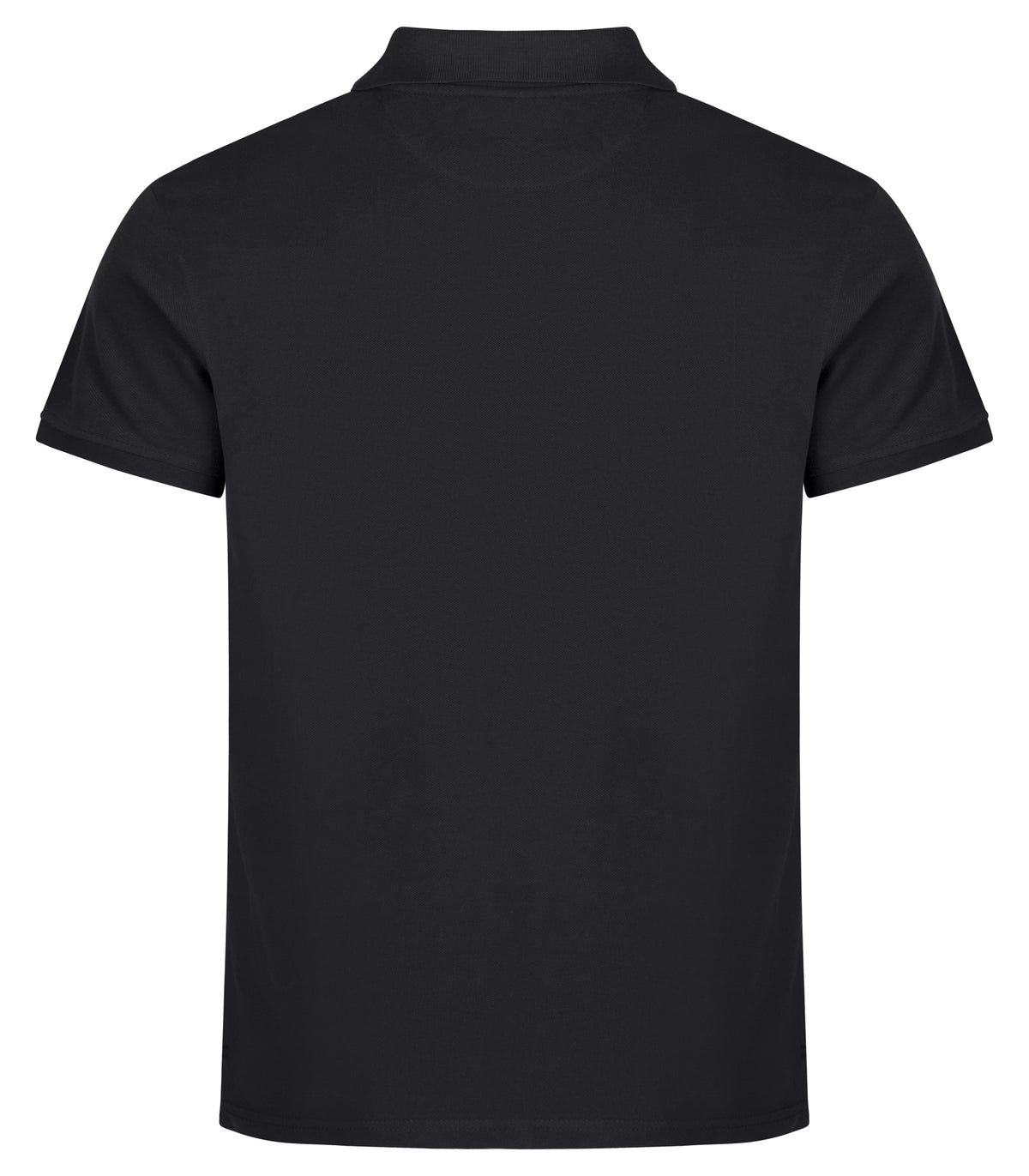 Clique Heavy Premium Polo – Svart – bakside