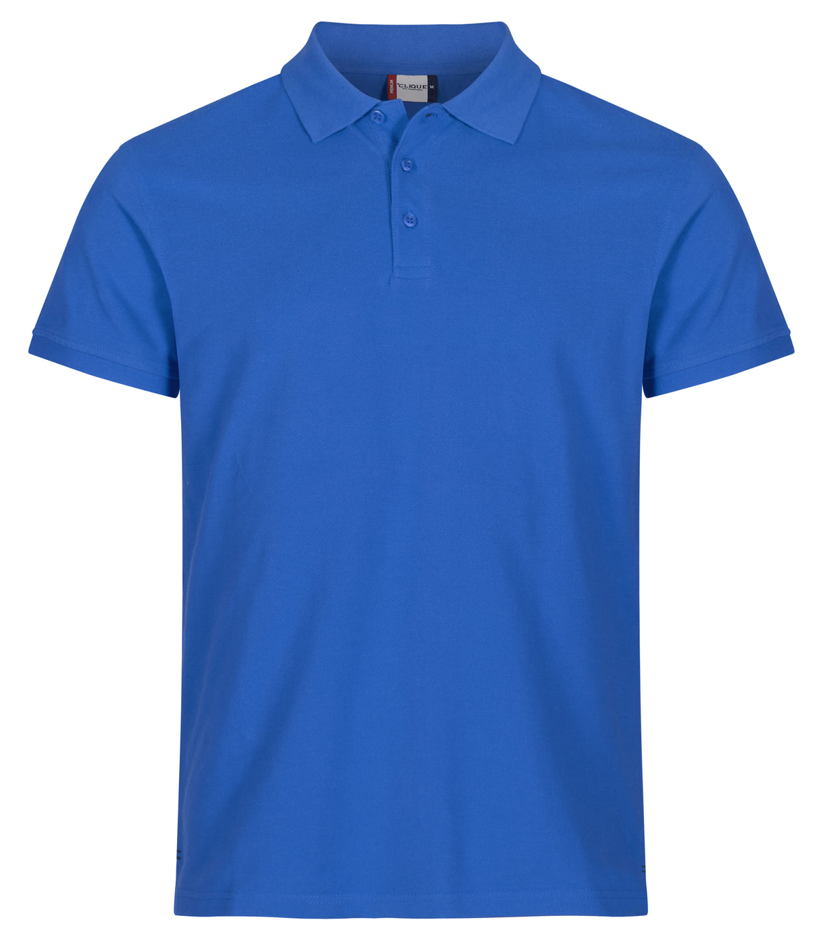 Clique Heavy Premium Polo – Kongeblå – forside