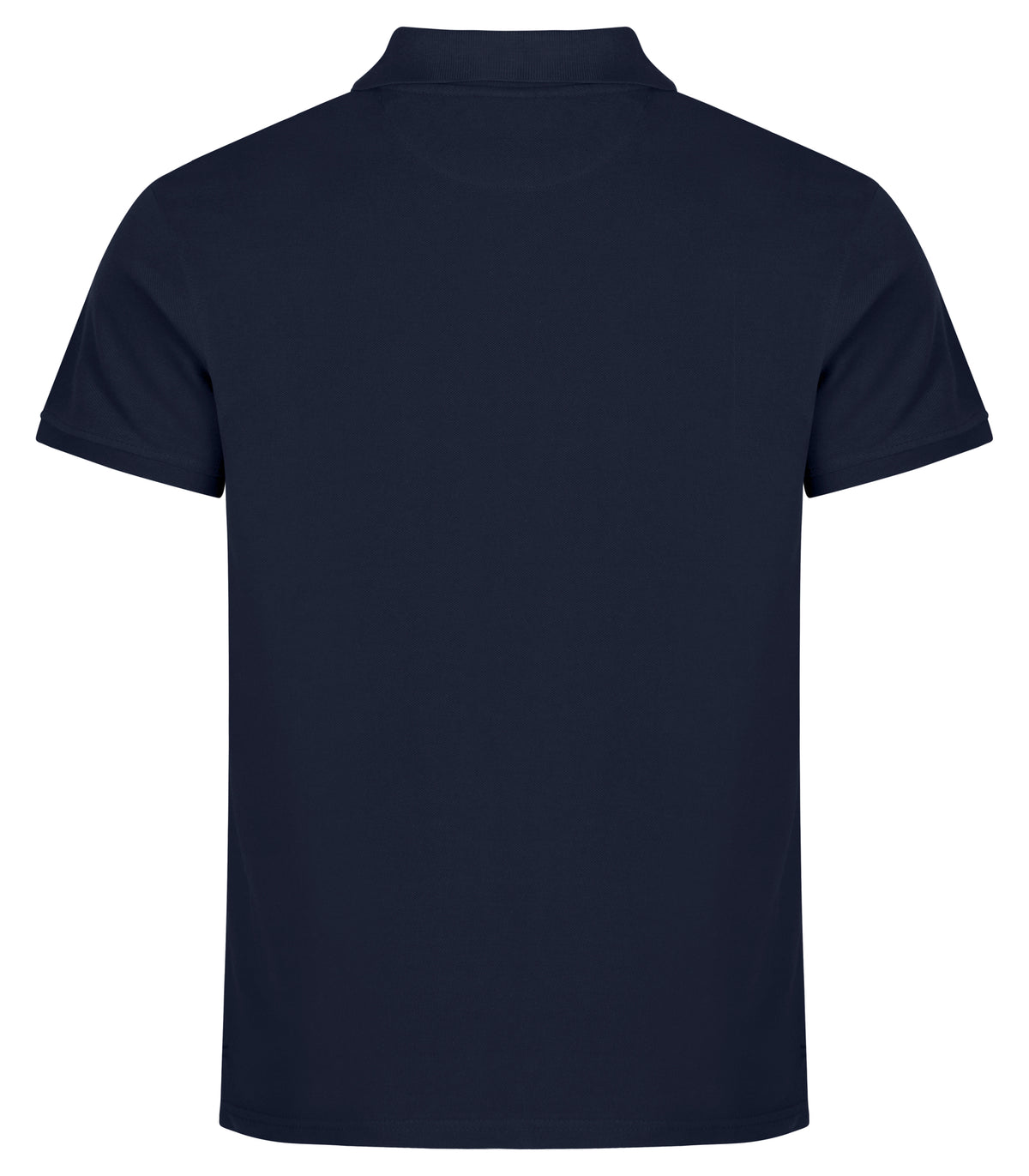 Clique Heavy Premium Polo – Mørk marineblå – bakside