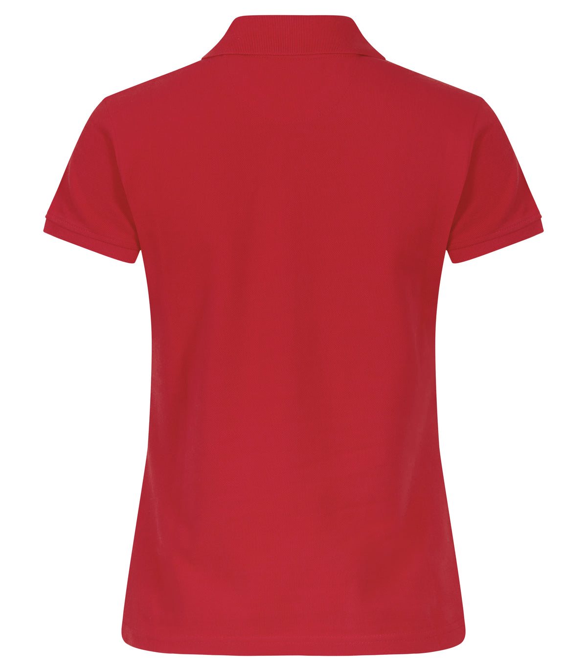 Clique Heavy Premium Polo – dame – Rød – bakside