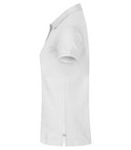 Clique Heavy Premium Polo – dame – Hvit – venstre side