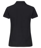 Clique Heavy Premium Polo – dame – Svart – bakside