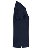 Clique Heavy Premium Polo – dame – Mørk marineblå – høyre side