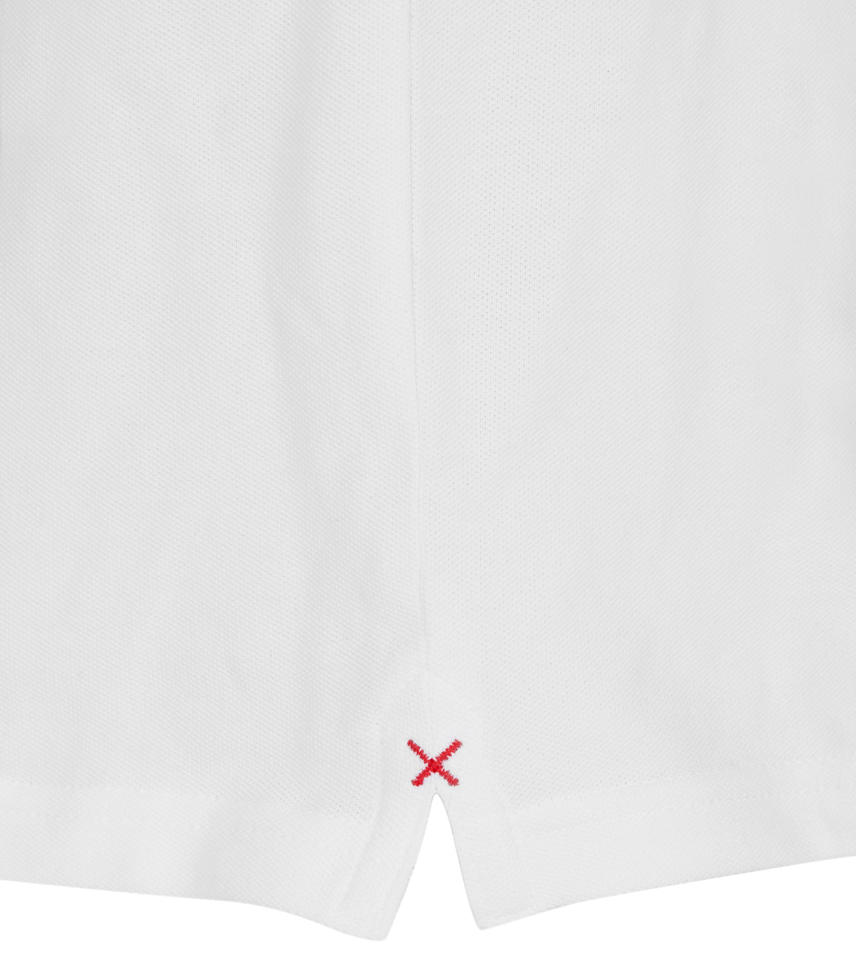Clique Stretch Premium Polo L/S – Hvit – produktbilde