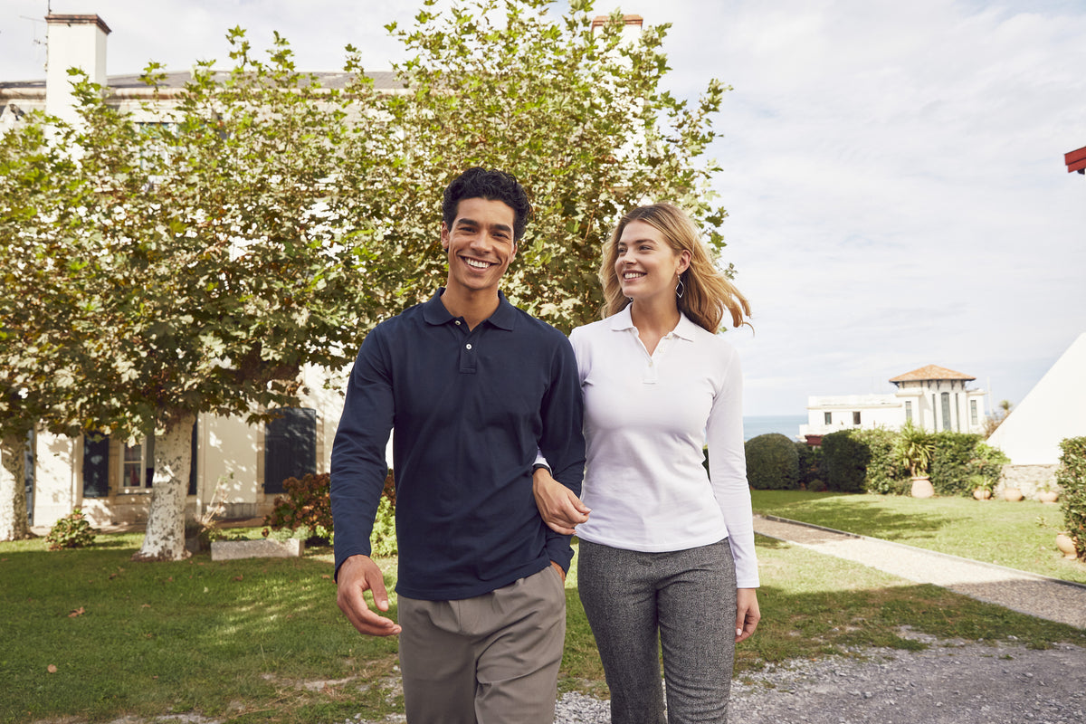 Clique Stretch Premium Polo L/S –  – produktbilde