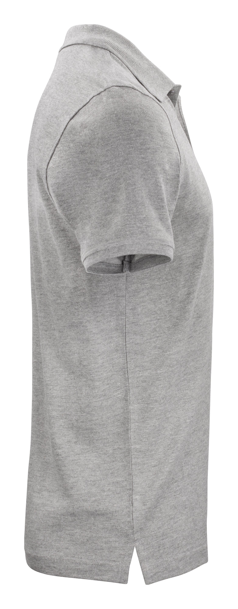 Clique Classic OC Polo – Gråmelert – høyre side