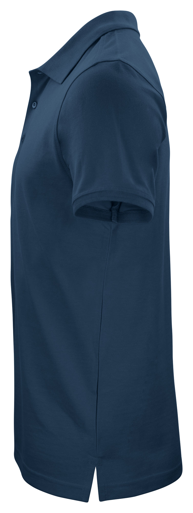 Clique Classic OC Polo – Mørk marineblå – venstre side