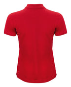 Clique Classic OC Polo – dame – Rød – bakside