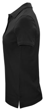 Clique Classic OC Polo – dame – Svart – venstre side