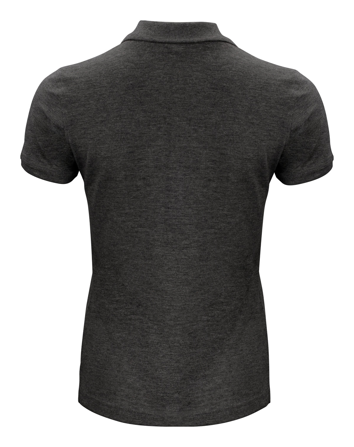 Clique Classic OC Polo – dame – Antrasittmelert – bakside