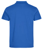 Clique Single Jersey Polo – Kongeblå – bakside