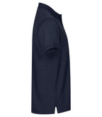 Clique Single Jersey Polo – Mørk marineblå – høyre side
