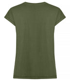 Clique Fashion Top – dame – Armygrønn – bakside