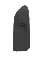 Clique Basic-T Loose Fit – Metallgrå – venstre side