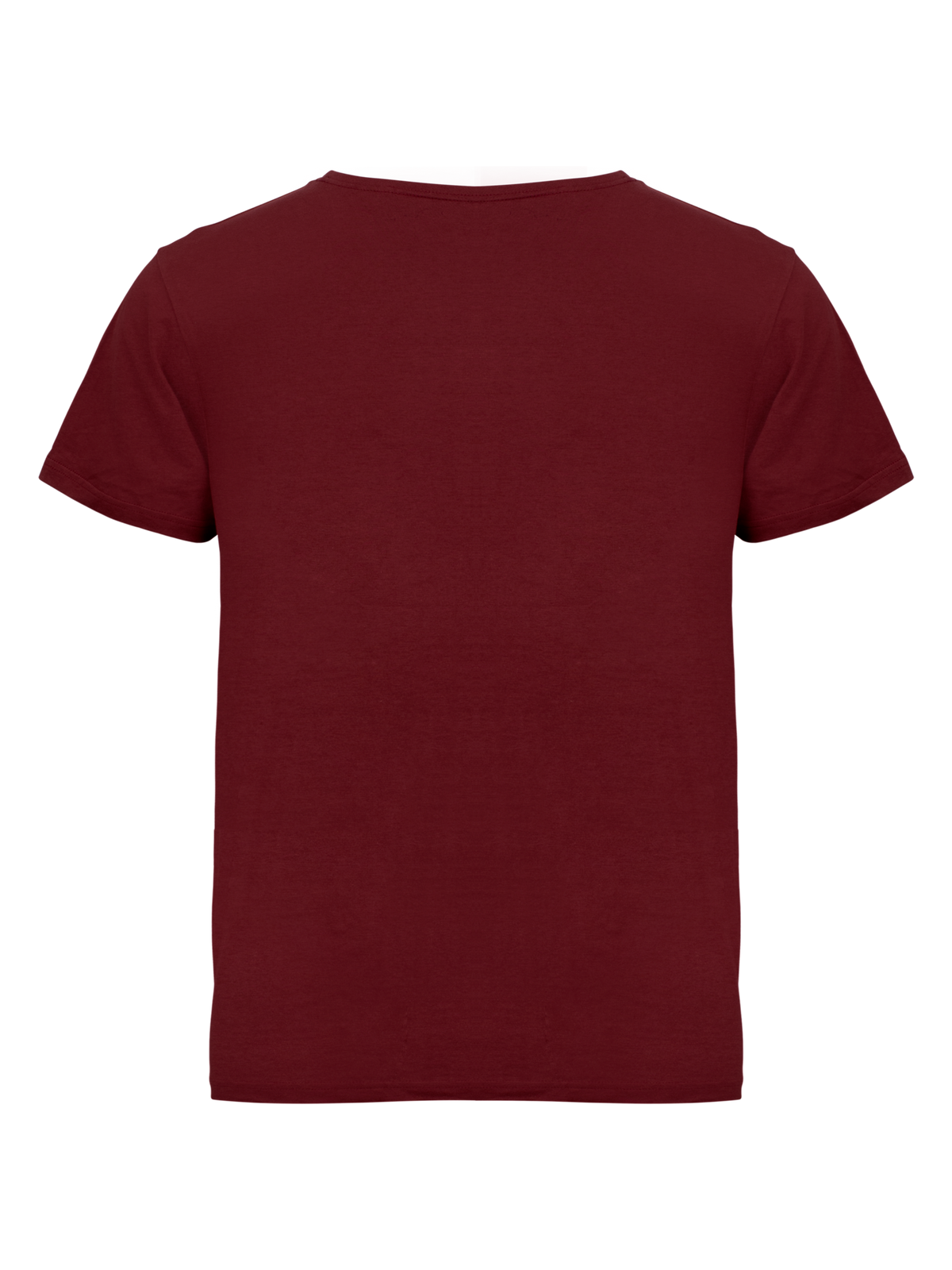Clique Basic-T Loose Fit – Burgunder – bakside