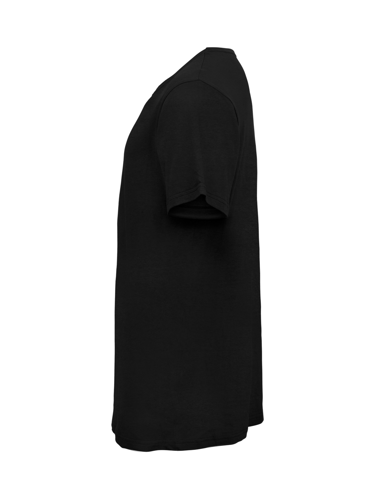 Clique Basic-T Loose Fit – Svart – venstre side