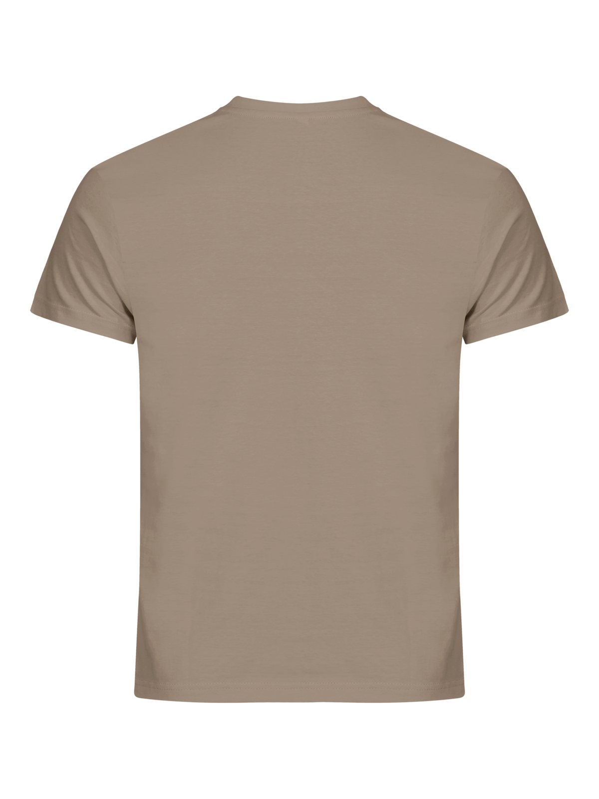 Clique Basic-T – Caffè latte – bakside