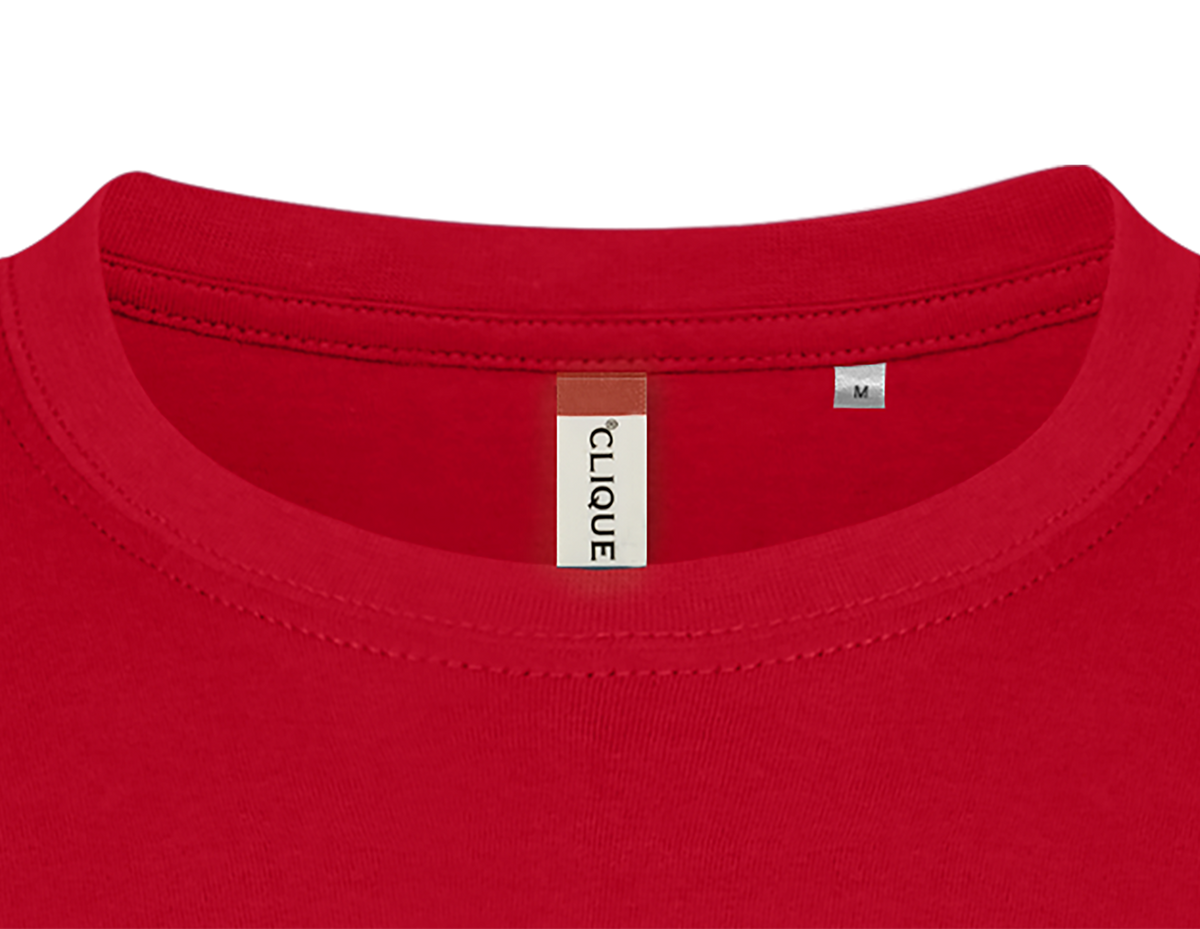 Clique Basic-T – Rød – produktbilde