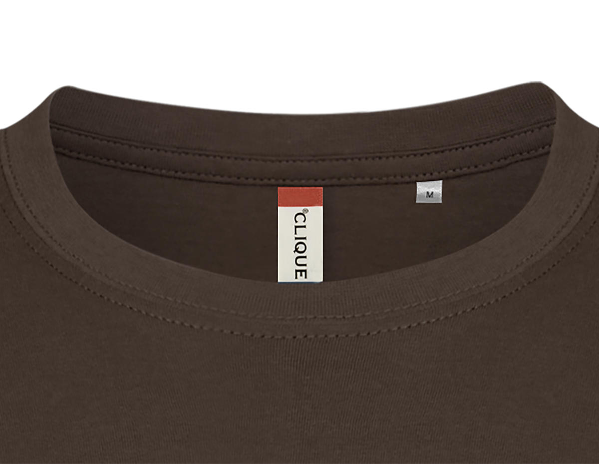 Clique Basic-T – Mørk mokka – produktbilde