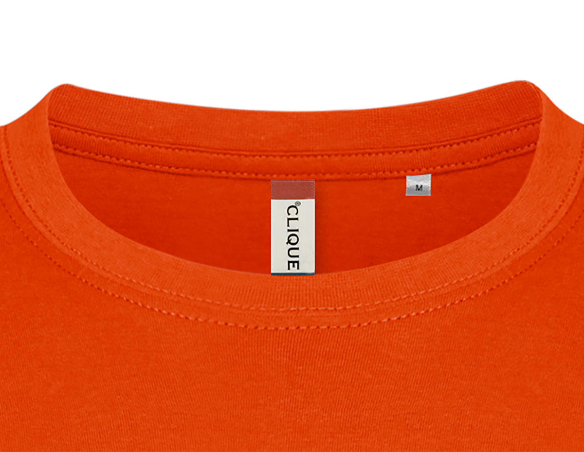Clique Basic-T – Blodoransje – produktbilde