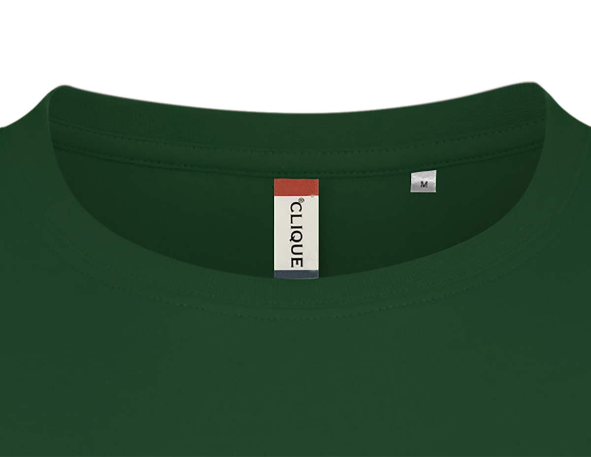 Clique Basic-T – Flaskegrønn – produktbilde