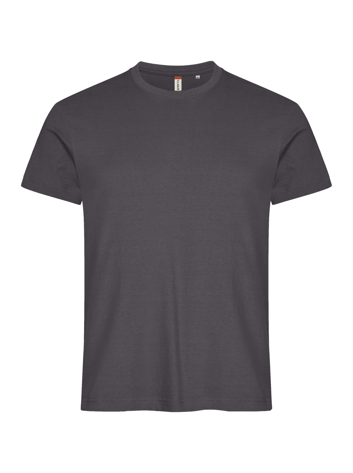 Clique Basic-T – Metallgrå – forside