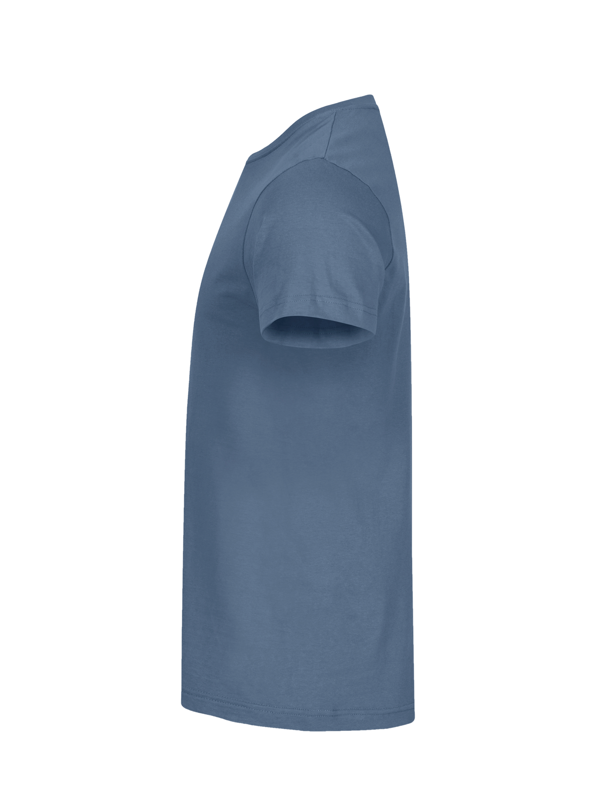 Clique Basic-T – Stålblå – venstre side