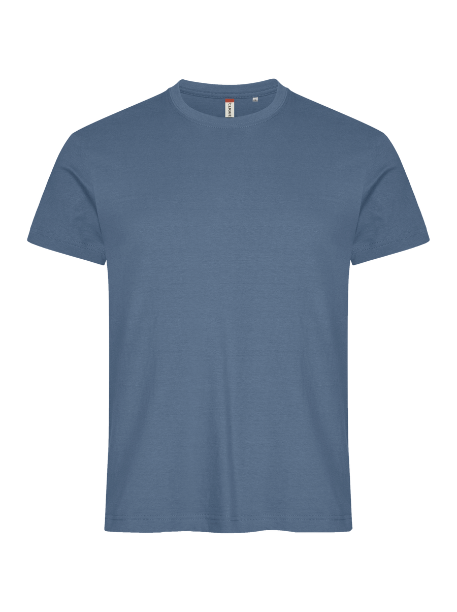 Clique Basic-T – Stålblå – forside