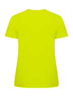 Clique Basic-T – dame – Signalgrønn – bakside